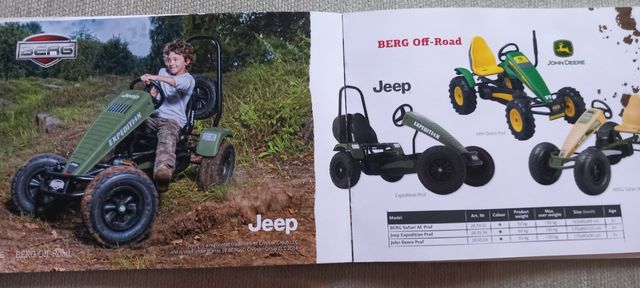 Coche Kart Pedales Jeep Expedition A Estrenar.