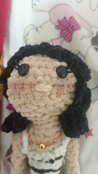 Muñeca amigurumi Shannon.