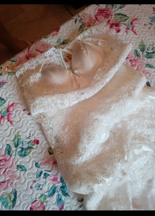 Vestido novia Divinity blanco talla 40
