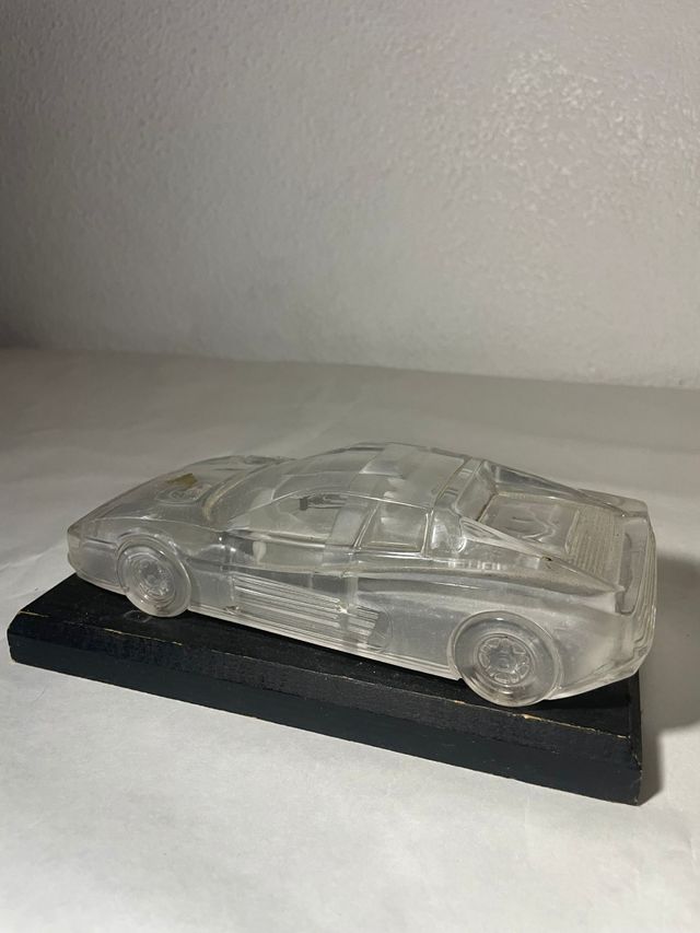 Modello Ferrari Testarossa in cristallo