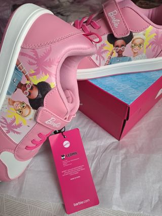 Scarpe Barbie bimba Leomil