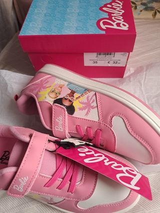 Scarpe Barbie bimba Leomil