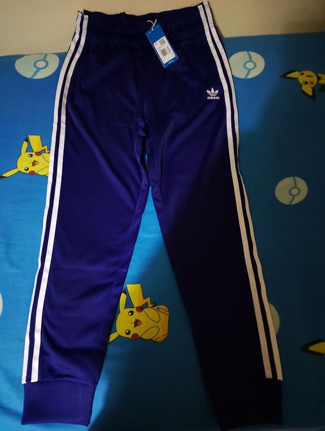 Pantalón Adidas Originals Azul(Morado).Niño