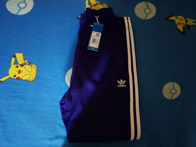 Pantalón Adidas Originals Azul(Morado).Niño
