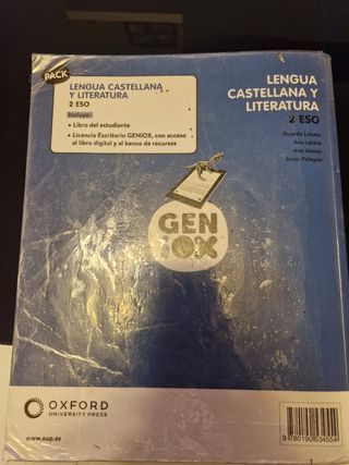 Lengua Castellana y Literatura 2º ESO. Libro de...