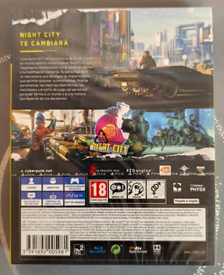 🇪🇸 PRECINTADO Cyberpunk 2077 PS 4