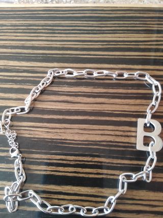 Collar Bvlgari plata