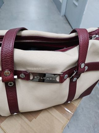 Bolso Bvlgari Beige y Marrón