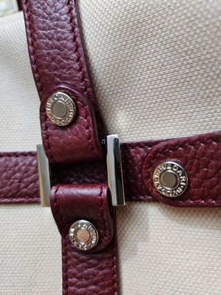 Bolso Bvlgari Beige y Marrón