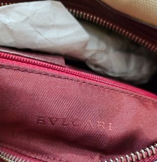 Bolso Bvlgari Beige y Marrón
