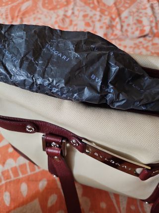 Bolso Bvlgari Beige y Marrón