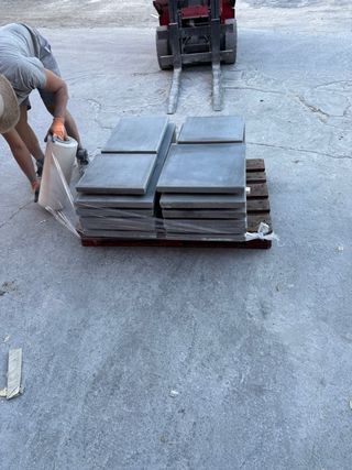 Losa Cemento Gris -  somos fabricantes 