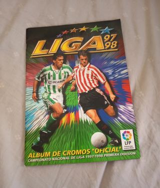 Álbum Liga 97-98: cromos fútbol