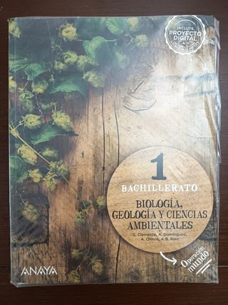 Biología, Geología y Ciencias Ambientales 1º Bach