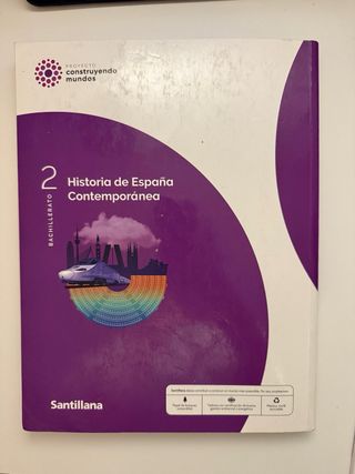 HISTORIA DE ESPAÑA CONTEMPORANEA 2 BACHILLERATO 