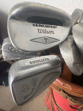 Juego palos golf usados + bolsa