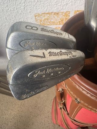 Juego palos golf usados + bolsa