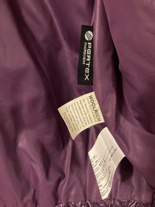 Piumino Woolrich viola - smanicato