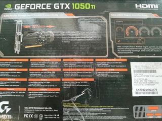Tarjeta de video GIGABYTE GTX 1050
