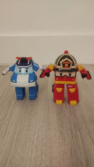 2 Juguetes Robot Transformables
