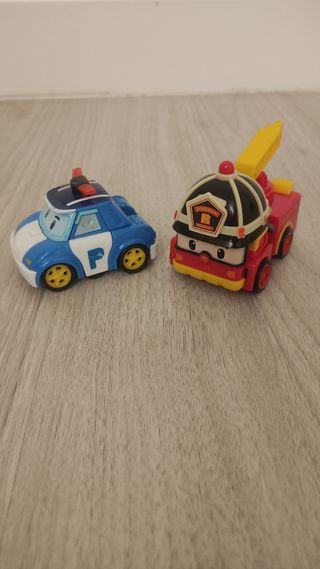 2 Juguetes Robot Transformables
