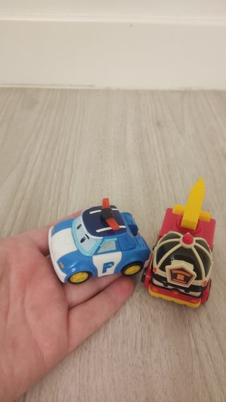 2 Juguetes Robot Transformables