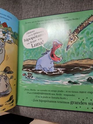 El primer hipopótamo en la luna