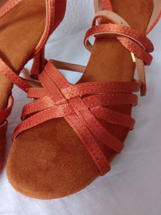 Zapatos baile salón mujer 41, NUEVOS