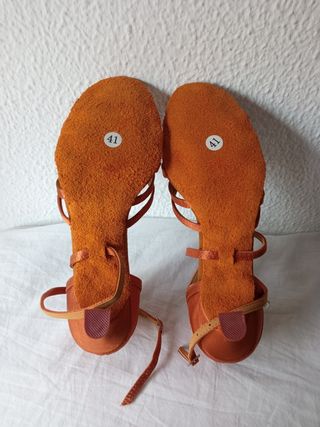Zapatos baile salón mujer 41, NUEVOS