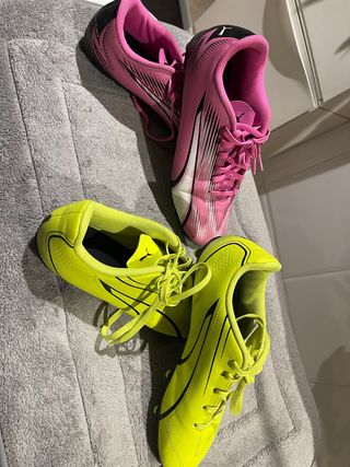 Botas fútbol niño Puma (2 pares)