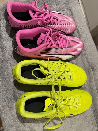 Botas fútbol niño Puma (2 pares)
