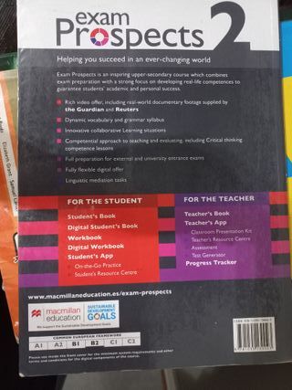 EXAM PROSPECTS 2 Student's book: libro de texto...