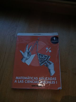 Matemáticas Aplicadas CC. Sociales I 1º Bachill...