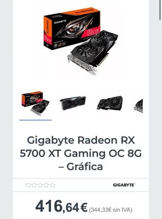 Gigabyte Radeon RX 5700 XT