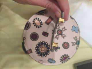 Pulsera osos acero-oro
