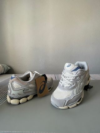 Zapatillas Asics Gel-NYC Gris Blanco