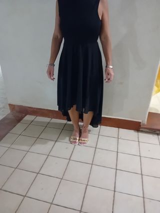 Vestito nero elegante taglia S