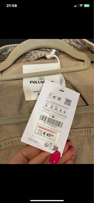 Giacca Jeans Vintage Tg M