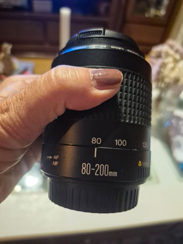 Cámara Canon EOS 300 + Objetivo.