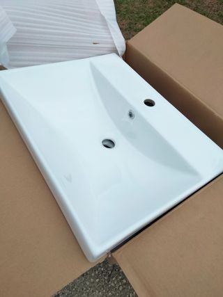Lavabo NATUREL VERSO60 blanco