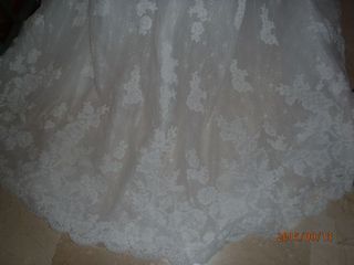Vestido novia talla 42 - Blanco roto