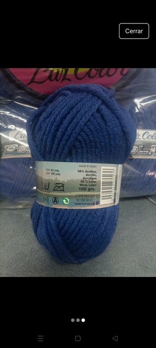 Ovillos Lana Luz Color (20 unidades)