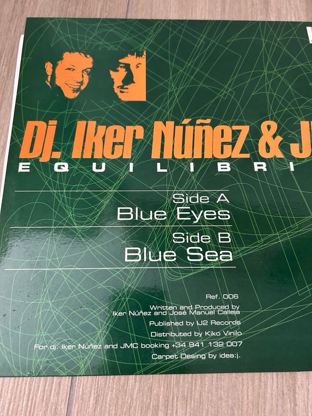 Vinilo DJ Iker Nuñez & JM - Equilibrium