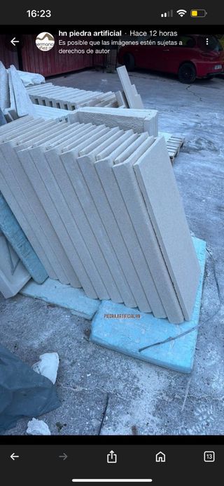 Piedra artificial - Revestimiento