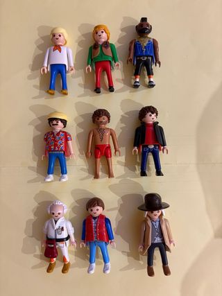 Playmobil figuras míticas 80s películas series TV 