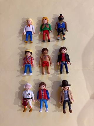 Playmobil figuras míticas 80s películas series TV 