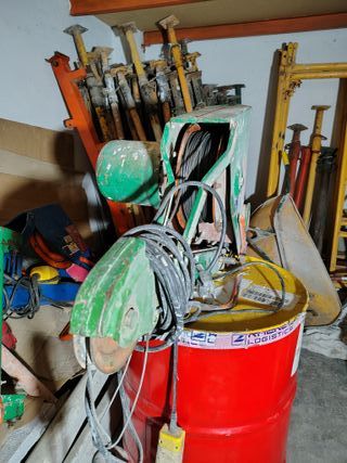 POLIPASTO/MAQUINILLO DE CARGA