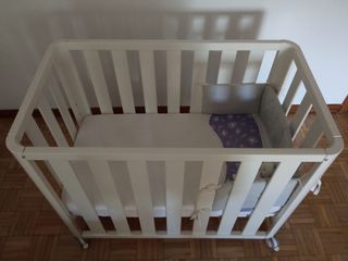 Mini cuna bebé Docco - Blanca