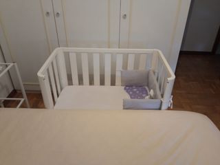 Mini cuna bebé Docco - Blanca