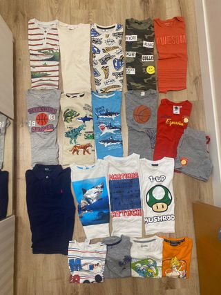 Lote ropa niño 5-6 años